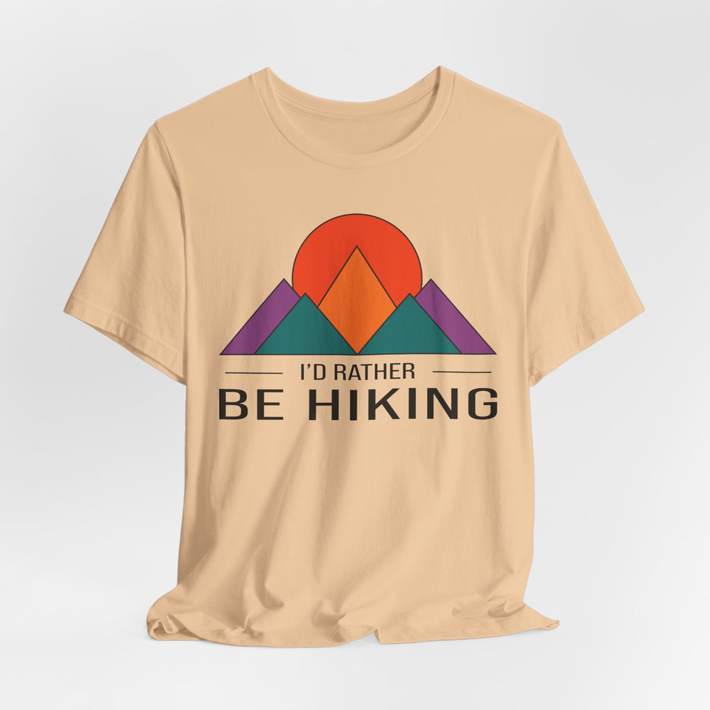 I'd Rather Be Hiking Minimalist Tee