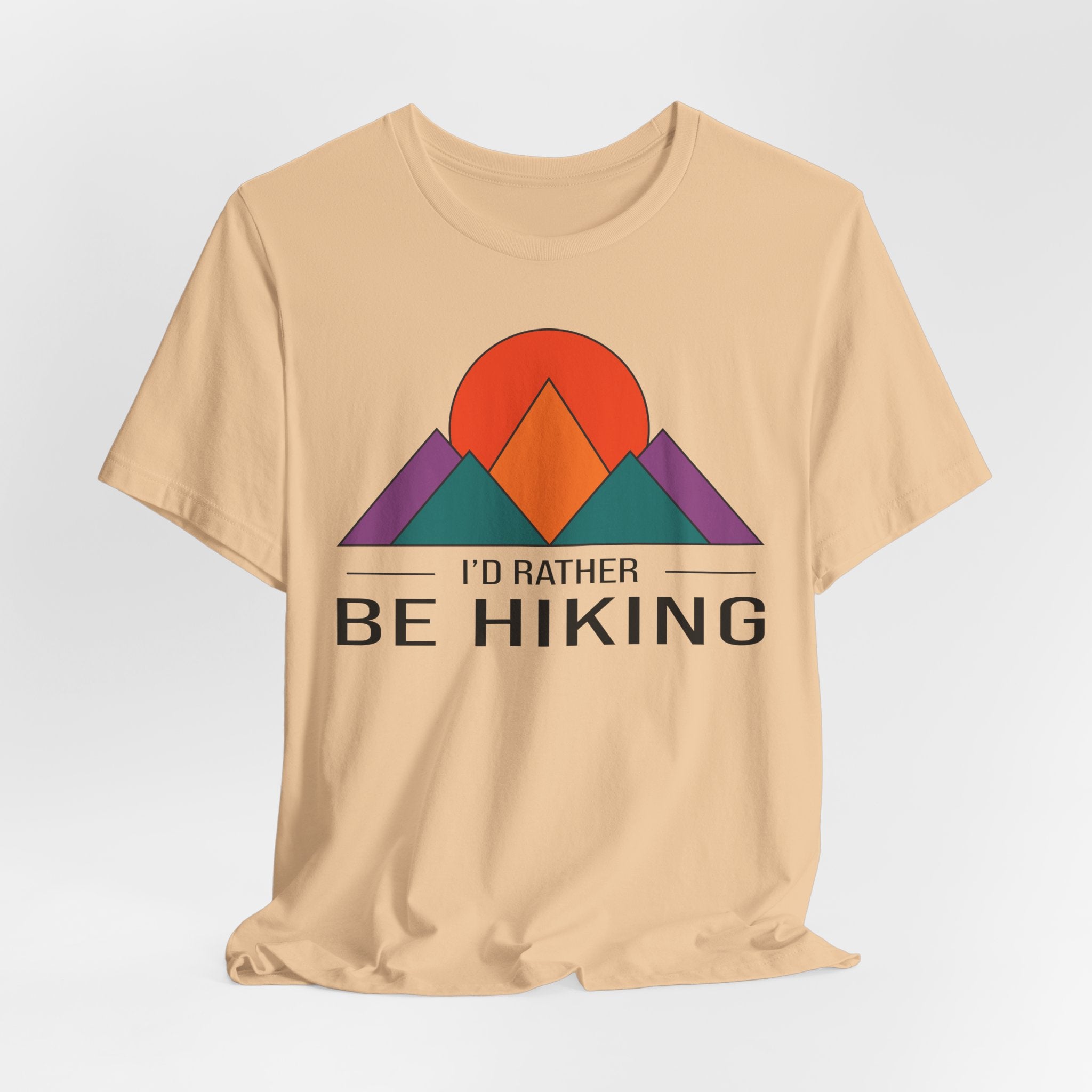 I'd Rather Be Hiking Minimalist Tee