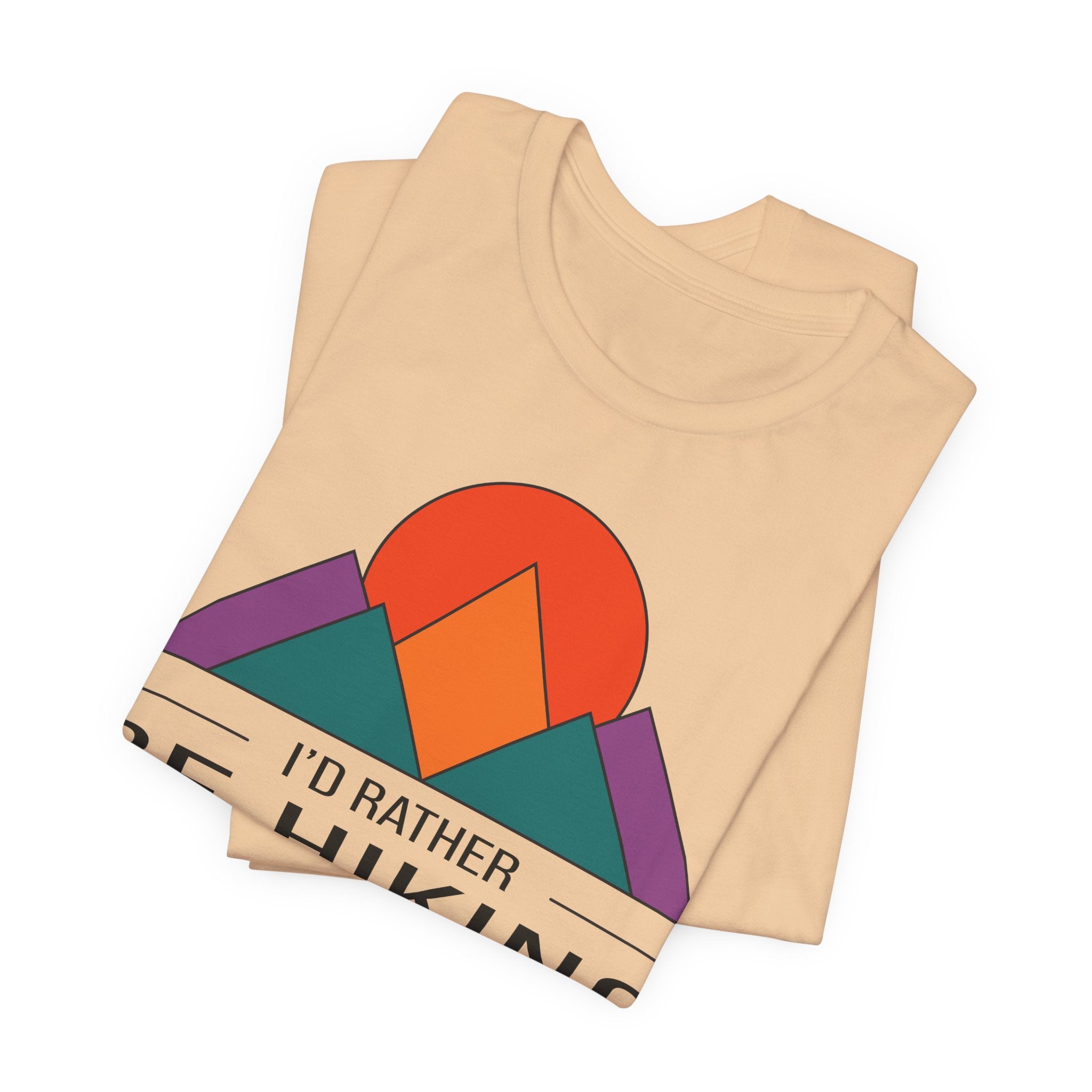 I'd Rather Be Hiking Minimalist Tee