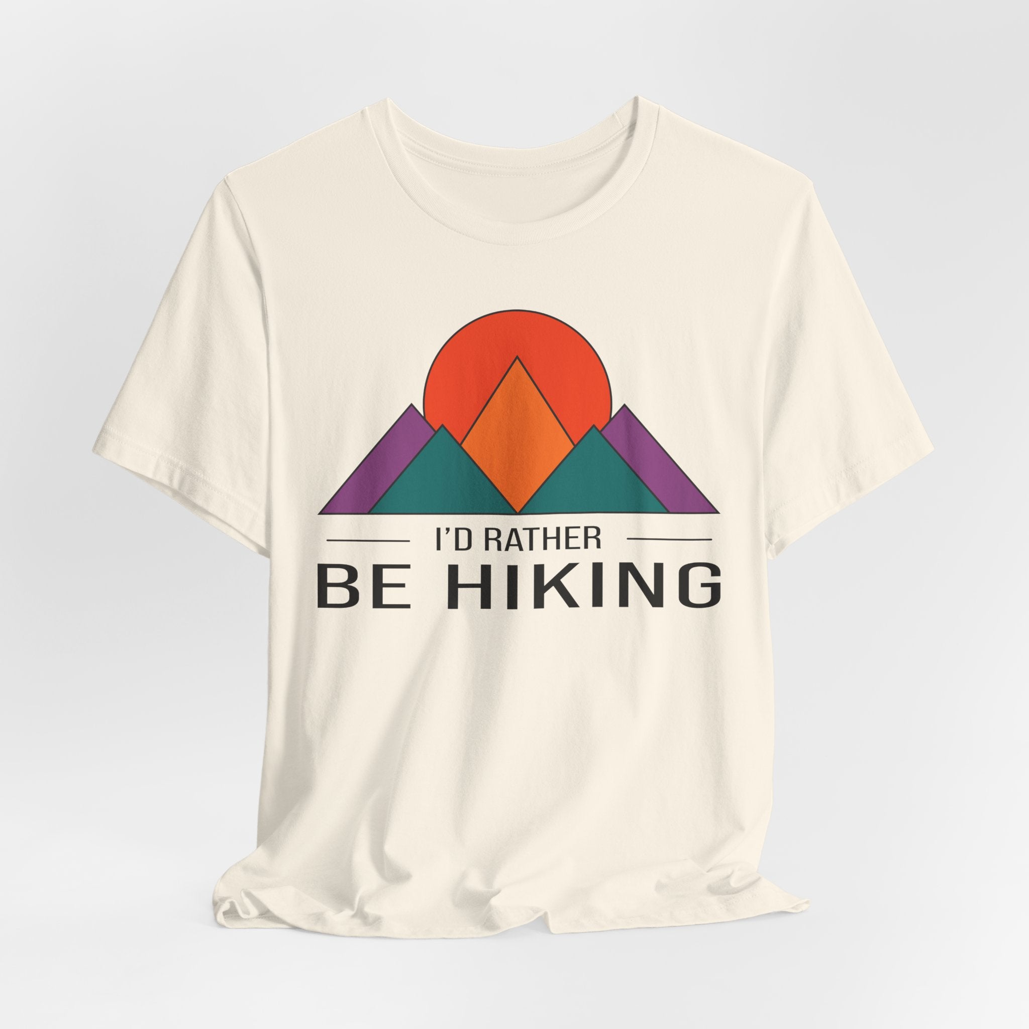 I'd Rather Be Hiking Minimalist Tee