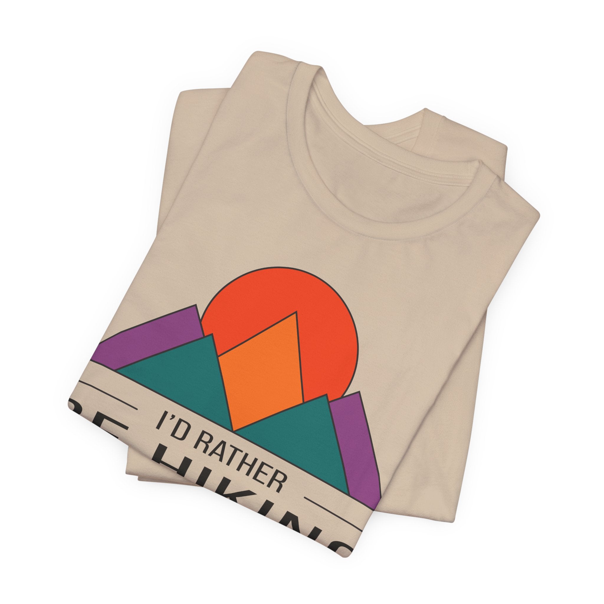 I'd Rather Be Hiking Minimalist Tee