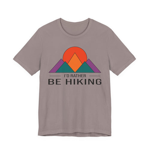 I'd Rather Be Hiking Minimalist Tee