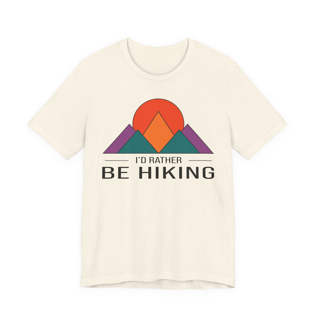 I'd Rather Be Hiking Minimalist Tee