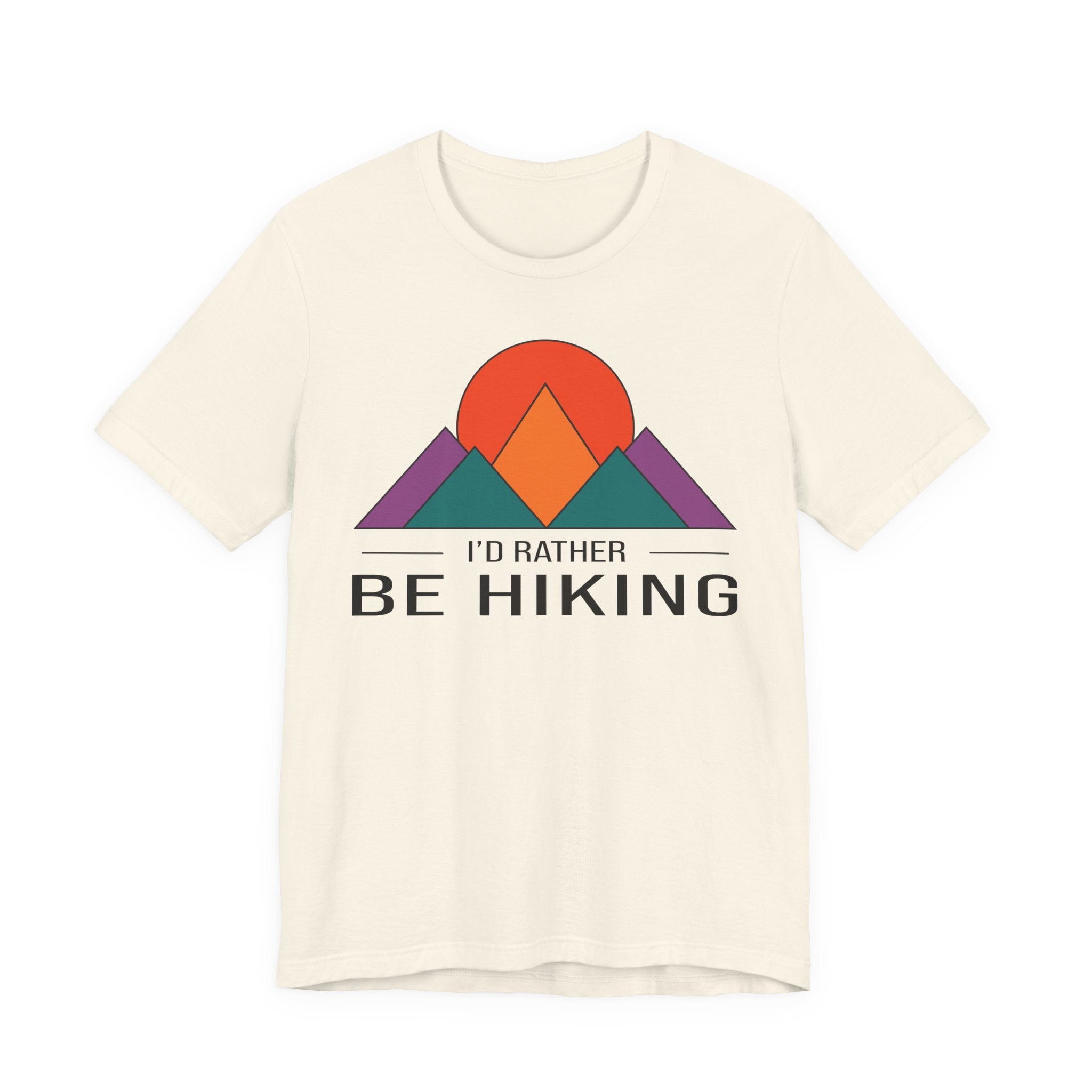 I'd Rather Be Hiking Minimalist Tee