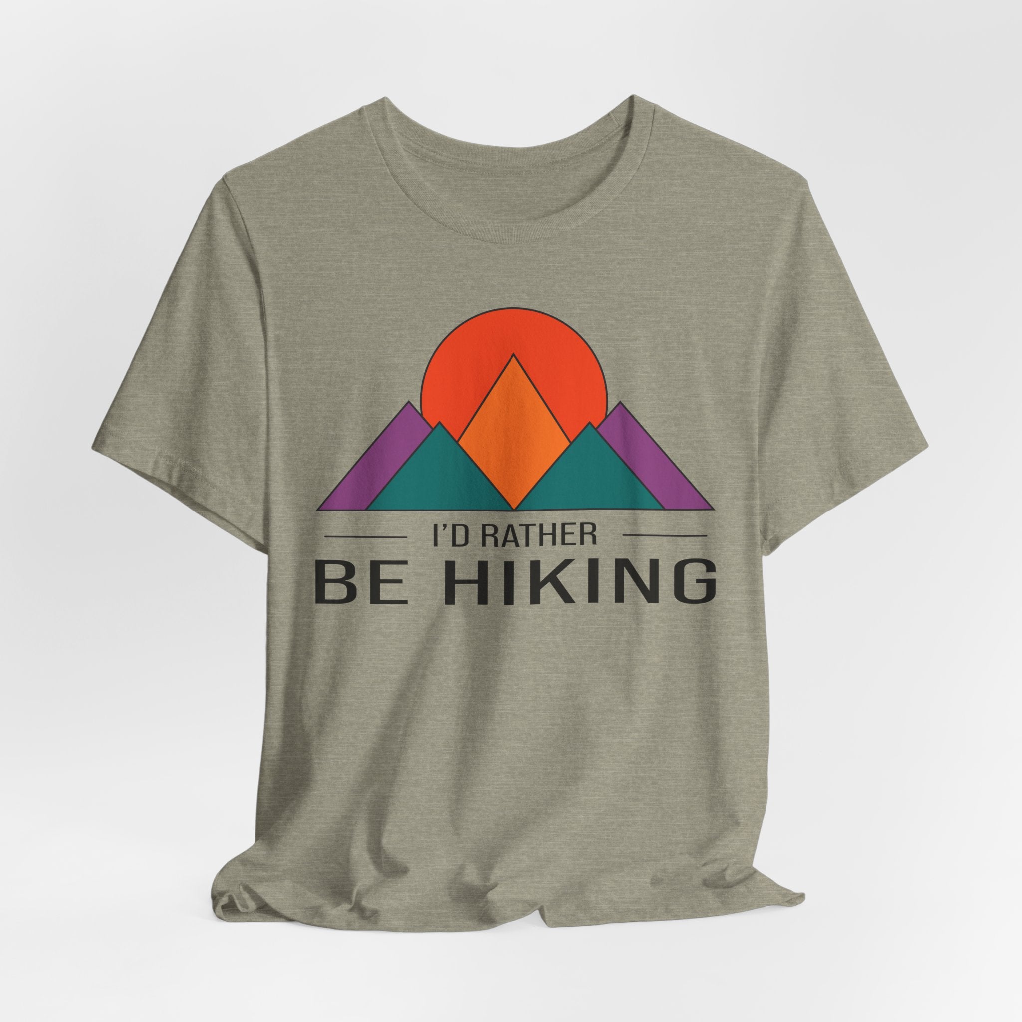 I'd Rather Be Hiking Minimalist Tee