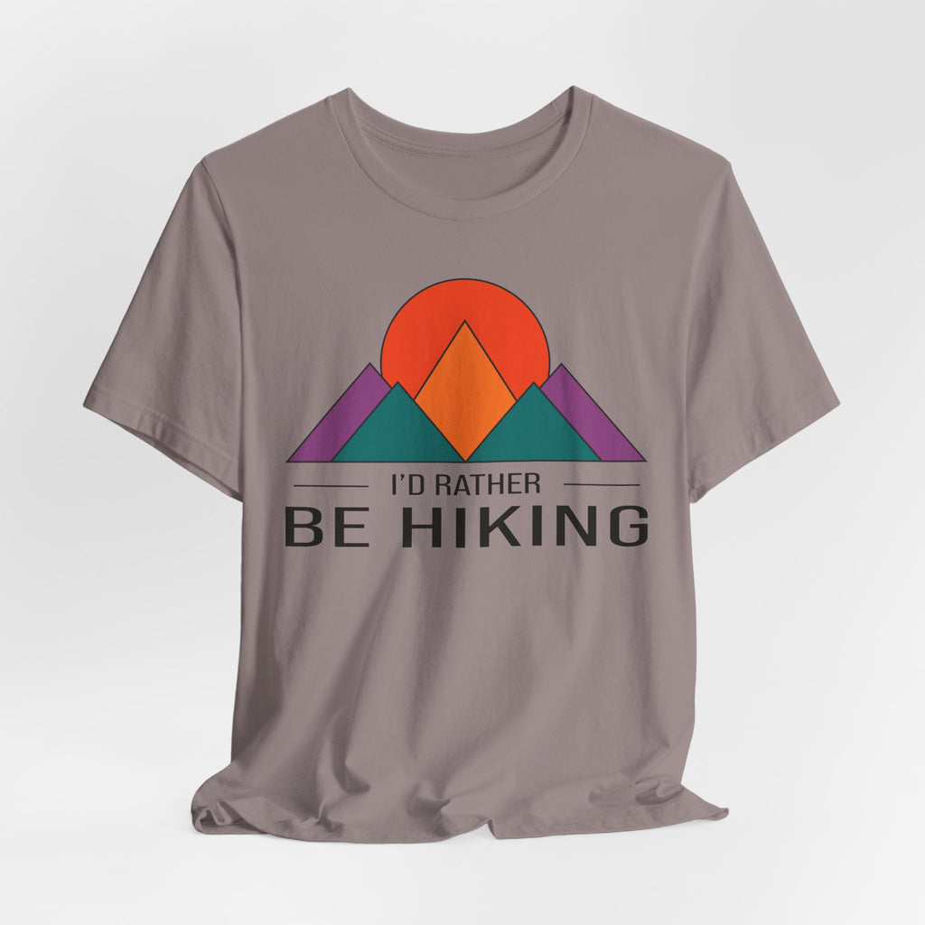 I'd Rather Be Hiking Minimalist Tee
